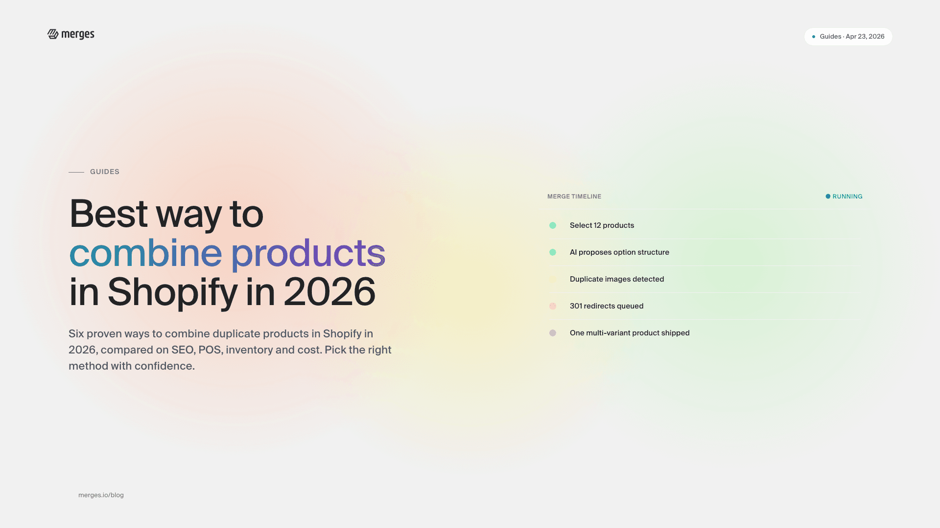 Best way to combine products in Shopify in 2026