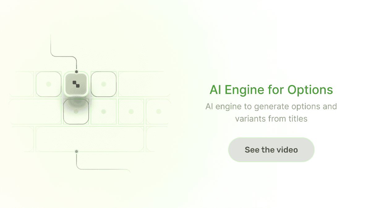 AI-powered product variant generator